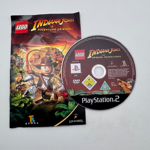 LEGO Indiana Jones Le Avventure originali PS2 Playstation 2 PAL ITA (USATO)