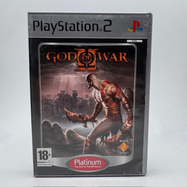 God Of War II Platinum PS2 Playstation 2 PAL ITA (USATO)