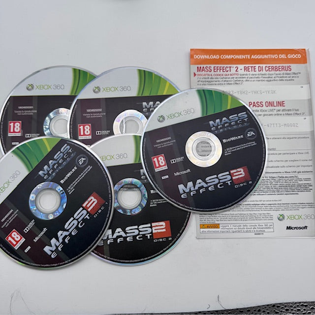 MASS EFFECT TRILOGY Xbox 360 PAL ITA (USATO)