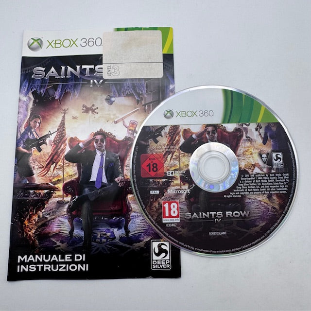 Saints Row 4 (IV) Xbox 360 PAL ITA (USATO)