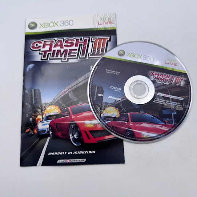 CRASH TIME III Xbox 360 PAL ITA (USATO)