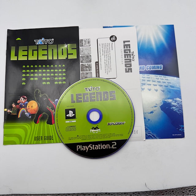 Taito legends PS2 Playstation 2 PAL UK (USATO)
