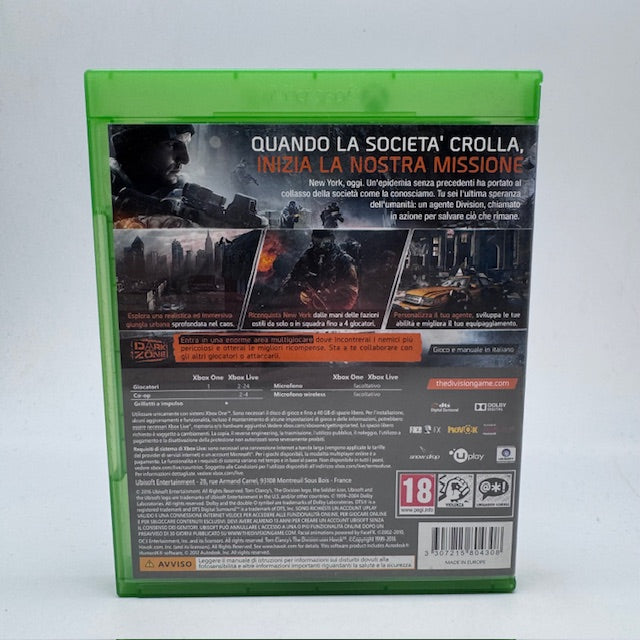 Tom Clancy's The Division Xbox One/Series X PAL ITA (USATO)