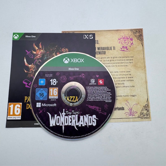 Tiny Tina's Wonderlands Xbox One/Series X PAL ITA (USATO)