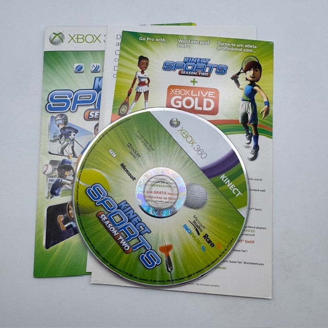 Kinect Sports Season 2 (Richiede KINECT) Xbox 360 PAL UK (USATO)