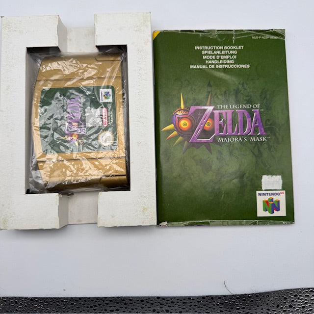 Zelda Majora's Mask N64 Nintendo 64 PAL Multi (USATO)