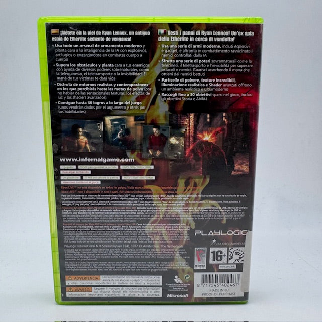 INFERNAL HELL'S VENGEANCE Xbox 360 PAL ITA/SPA (USATO)