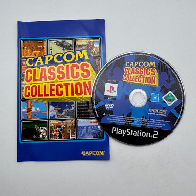 Capcom Classic Collection Vol.1 PS2 Playstation 2 PAL ITA (USATO)