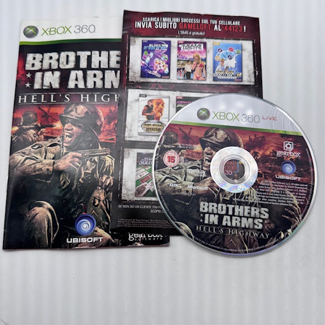 BROTHER'S IN ARMS HELL'S HIGHWAY Xbox 360 PAL ITA (USATO)