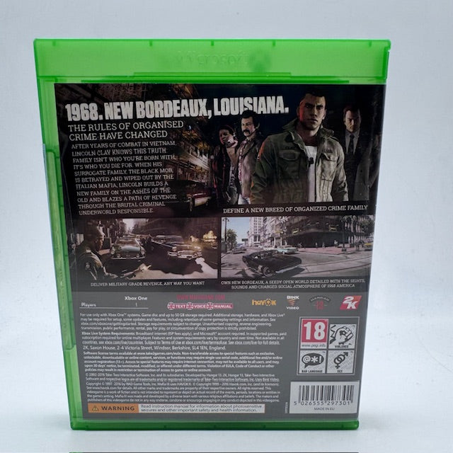 Mafia III 3 Xbox One/Series X PAL UK (USATO)
