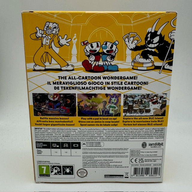 Cuphead Limited Edition Nintendo Switch PAL MULTI (NUOVO)