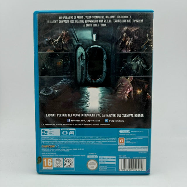 Resident Evil Revelations Nintendo WiiU PAL ITA Triangolo Blu (Usato)