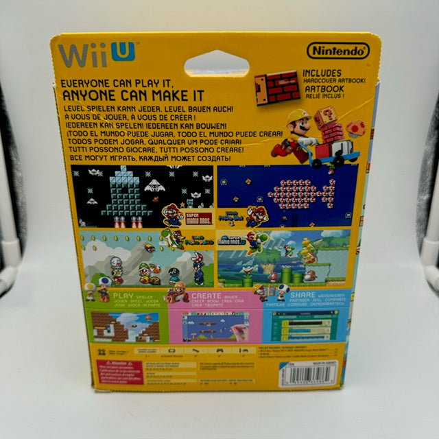 Super Mario Maker + Amiibo Limited Nintendo WiiU PAL (Usato)