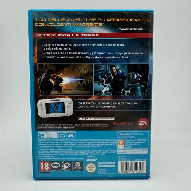 Mass Effect 3 Special Edition Nintendo WiiU PAL Triangolo Blu (Usato)