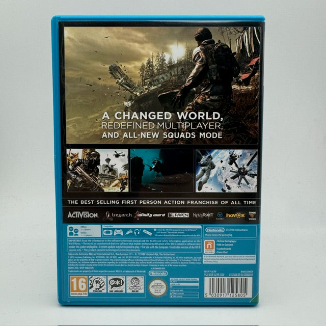 Call Of Duty Ghosts Nintendo WiiU PAL Triangolo Verde (Usato)