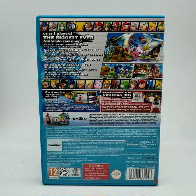 Super Smash Bros for WII U Nintendo WiiU PAL Triangolo Viola (Usato)