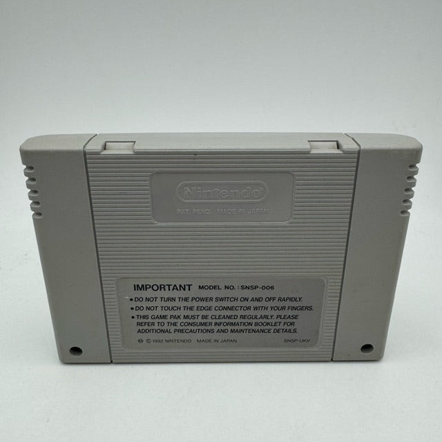 On The Ball SNES Super Nintendo PAL LOOSE SOLO CARTUCCIA (Usato)