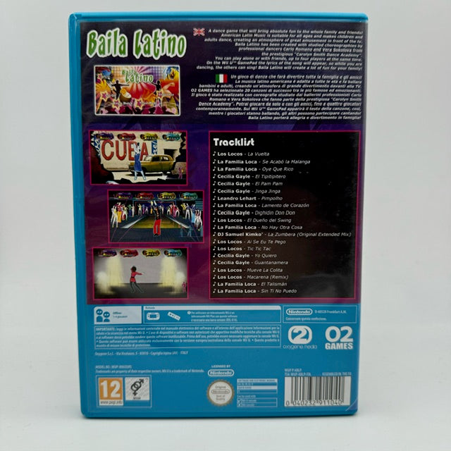 Baila Latino Nintendo WiiU PAL Triangolo Blu (Usato)