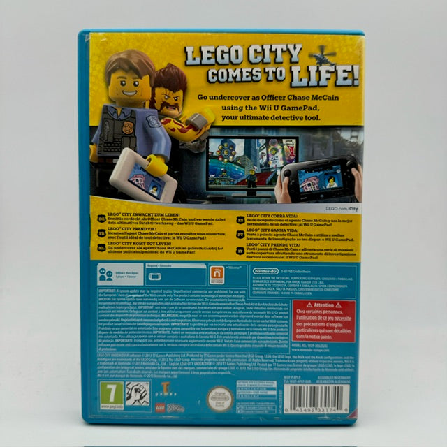 Lego City Undercover Nintendo WiiU PAL Triangolo Viola (Usato)