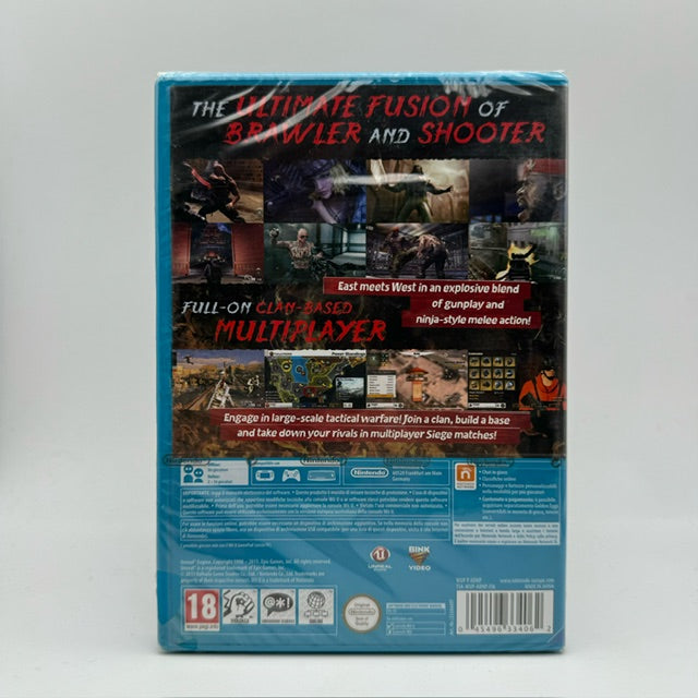 Devil's Third Nintendo WiiU PAL Triangolo Blu
