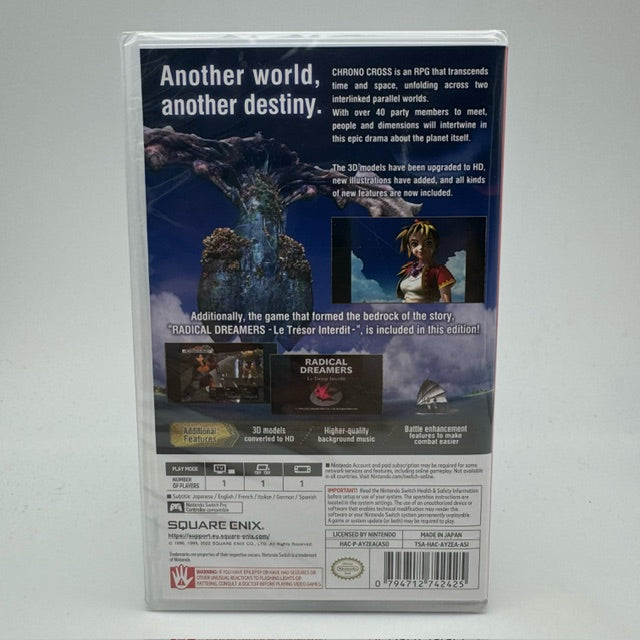 Chrono Cross The Radical Dreamers Edition Nintendo Switch IMPORT (NUOVO)