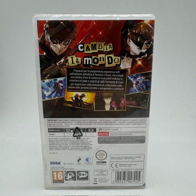 Persona 5 Royal Nintendo Switch PAL ITA (NUOVO)