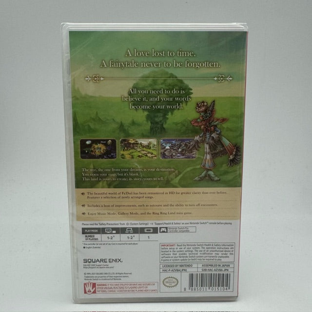 Legend Of Mana Nintendo Switch IMPORT (NUOVO)