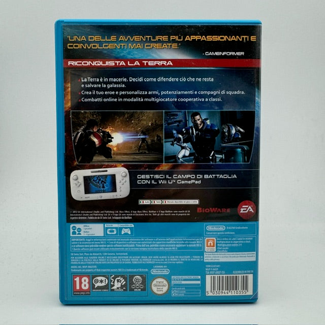 Mass Effect 3 Special Edition Nintendo WiiU PAL Triangolo Blu (Usato)