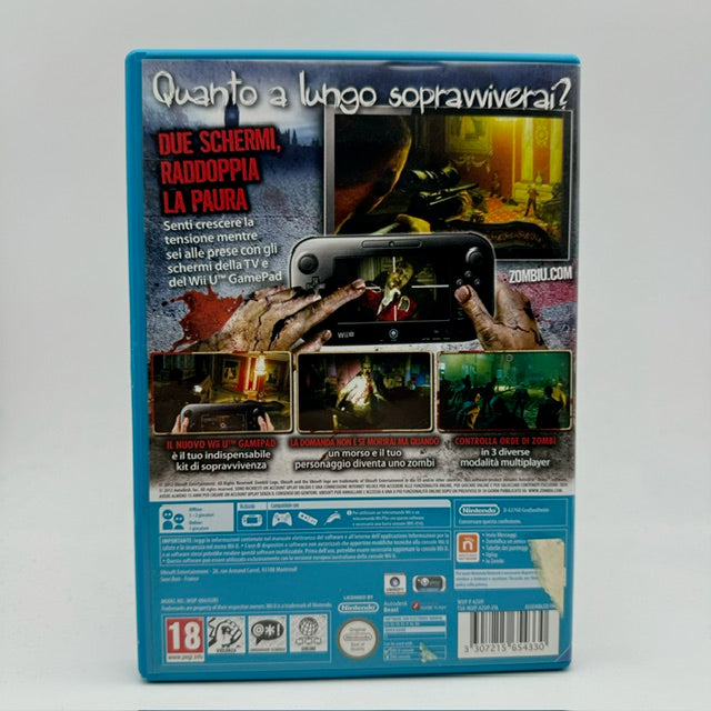 Zombi U Nintendo WiiU PAL ITA Triangolo Blu (Usato)