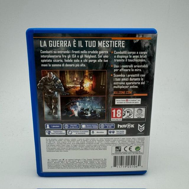 Killzone Mercenary Sony PS Vita PAL ITA (USATO)