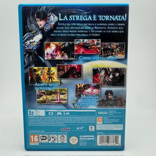Bayonetta 2 Nintendo WiiU PAL ITA Triangolo Blu (Usato)