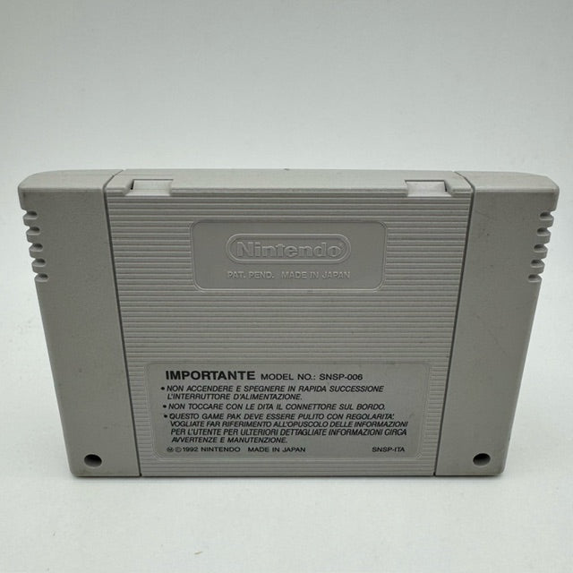 Super Soccer SNES Super Nintendo PAL ITA GIG LOOSE SOLO CARTUCCIA (Usato)