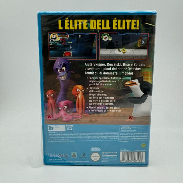 I Pinguini Di Madagascar Nintendo WiiU PAL ITA Triangolo Blu