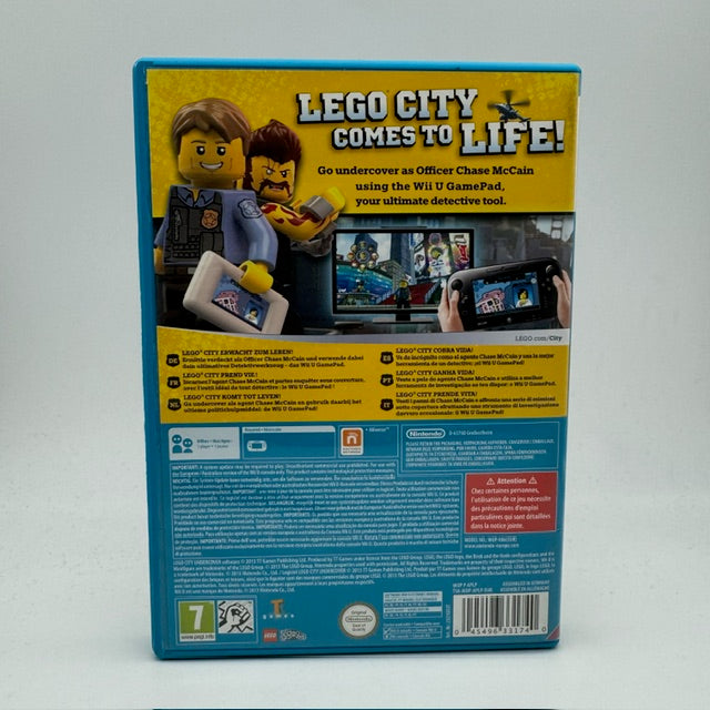 Lego City Undercover Nintendo WiiU PAL Triangolo Viola (Usato)