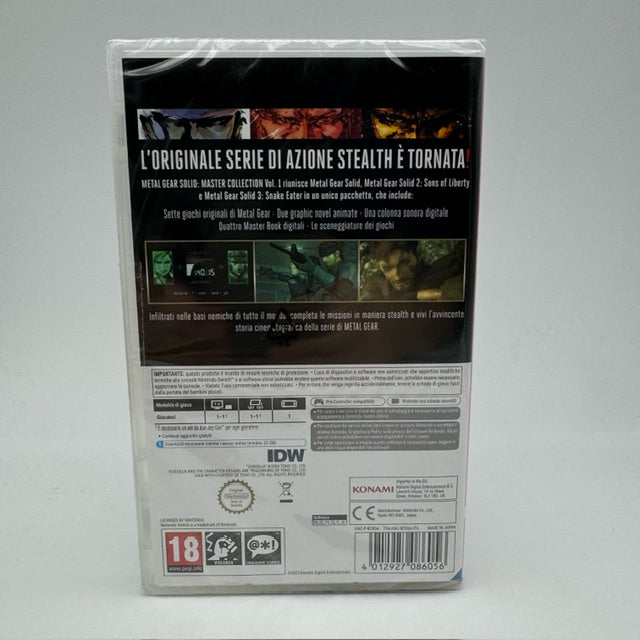 Metal Gear Solid Master Collection Vol.1 Nintendo Switch PAL ITA (NUOVO)