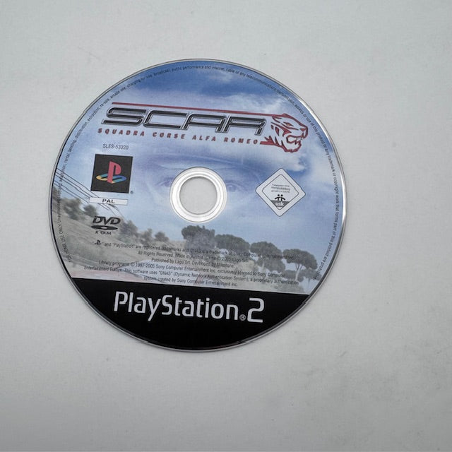 SCAR PS2 Playstation 2 PAL ITA (USATO)