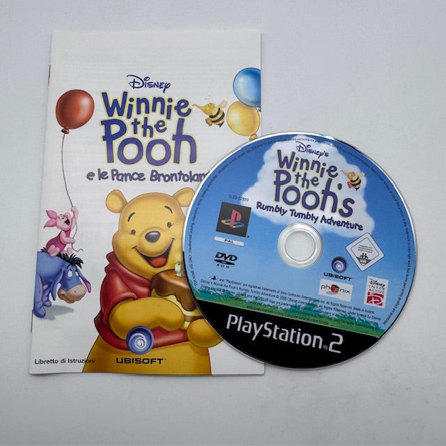 Disney Winnie The Pooh e le Pance Brontolanti PS2 Playstation 2 PAL ITA (USATO)