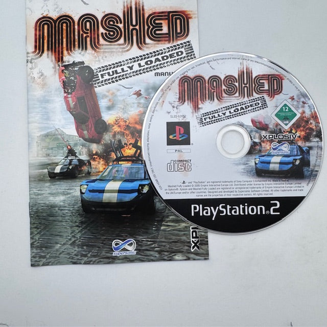 Mashed Fully Loaded PS2 Playstation 2 PAL ITA (USATO)