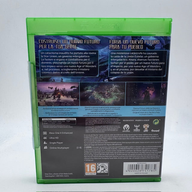 Age Of Wonders Planetfall D1 Edition Xbox One/Series X PAL ITA (USATO)