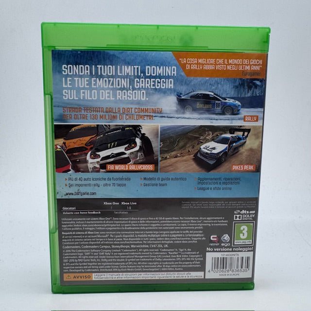 Dirt Rally Xbox One/ Series X PAL ITA (USATO)
