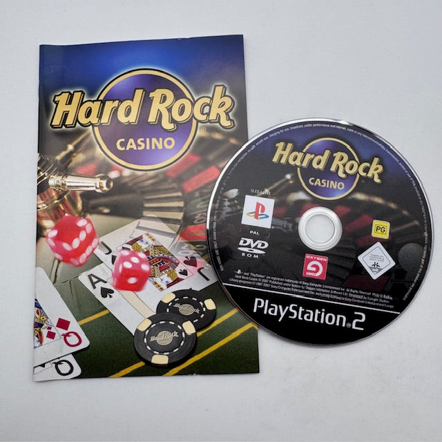 Hard Rock Casinò PS2 Playstation 2 PAL ITA (USATO)