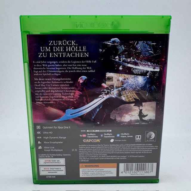Devil May Cry 5 Xbox One/Series X PAL ITA (USATO)