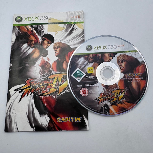 Street Fighter IV 4 Xbox 360 PAL UK (USATO)