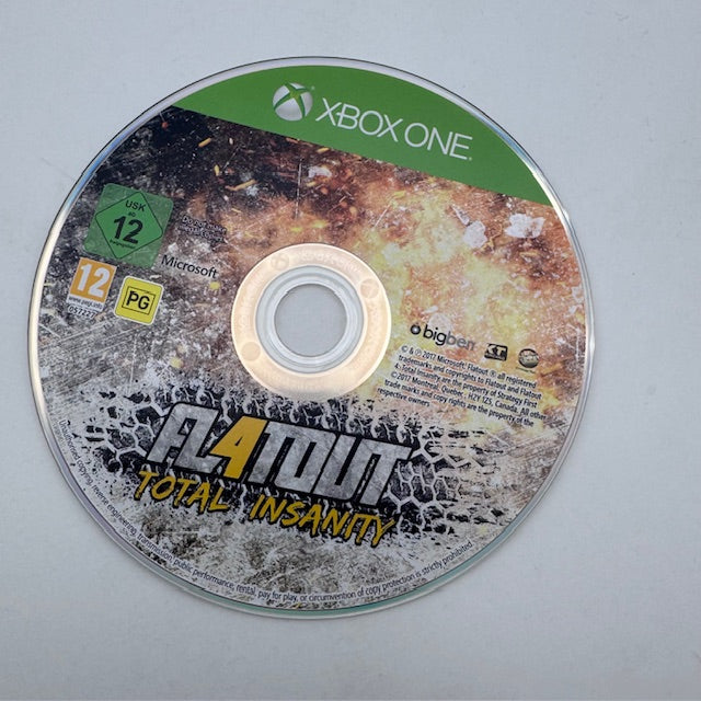 Flatout Total Insanity Xbox One/ Series X PAL ITA (USATO)