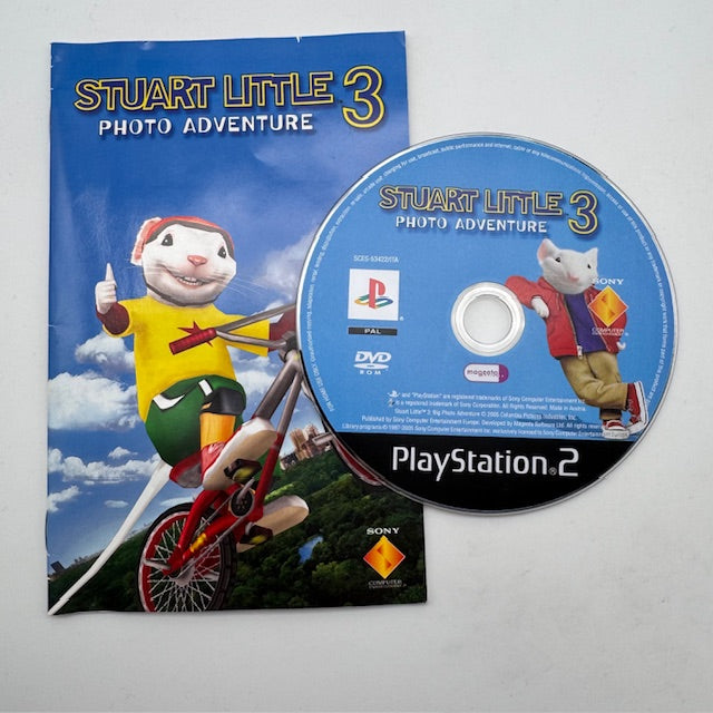 Stuart Little 3 Photo Adventure PS2 Playstation 2 PAL ITA (USATO)