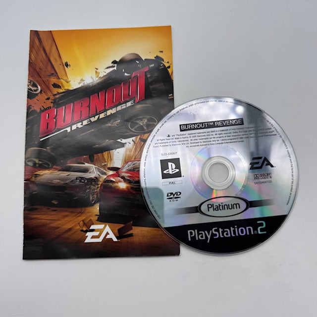 Burnout Revenge Platinum PS2 Playstation 2 PAL ITA (USATO)