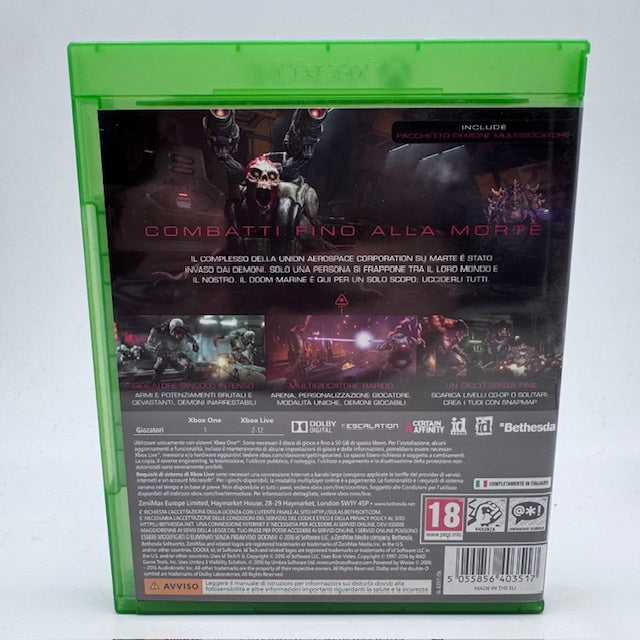 DOOM Xbox One/Series X PAL ITA (USATO)