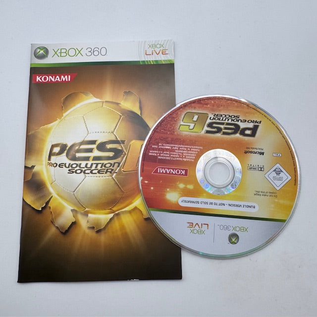 Pro Evolution Soccer 6 Bundle Version Xbox 360 PAL ITA (USATO)