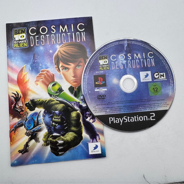 Ben 10 Ultimate Alien Cosmic Destruction PS2 Playstation 2 PAL ITA (USATO)