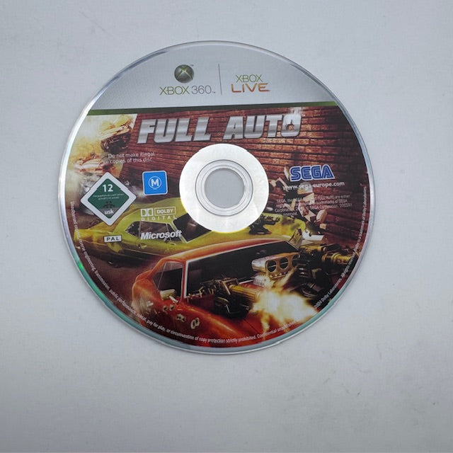 Full Auto Xbox 360 PAL ITA (USATO)